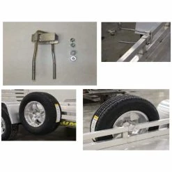 Aluma Trailers Manufacturing Aluma 77 Series Spare Tire Carrier #20-0000072