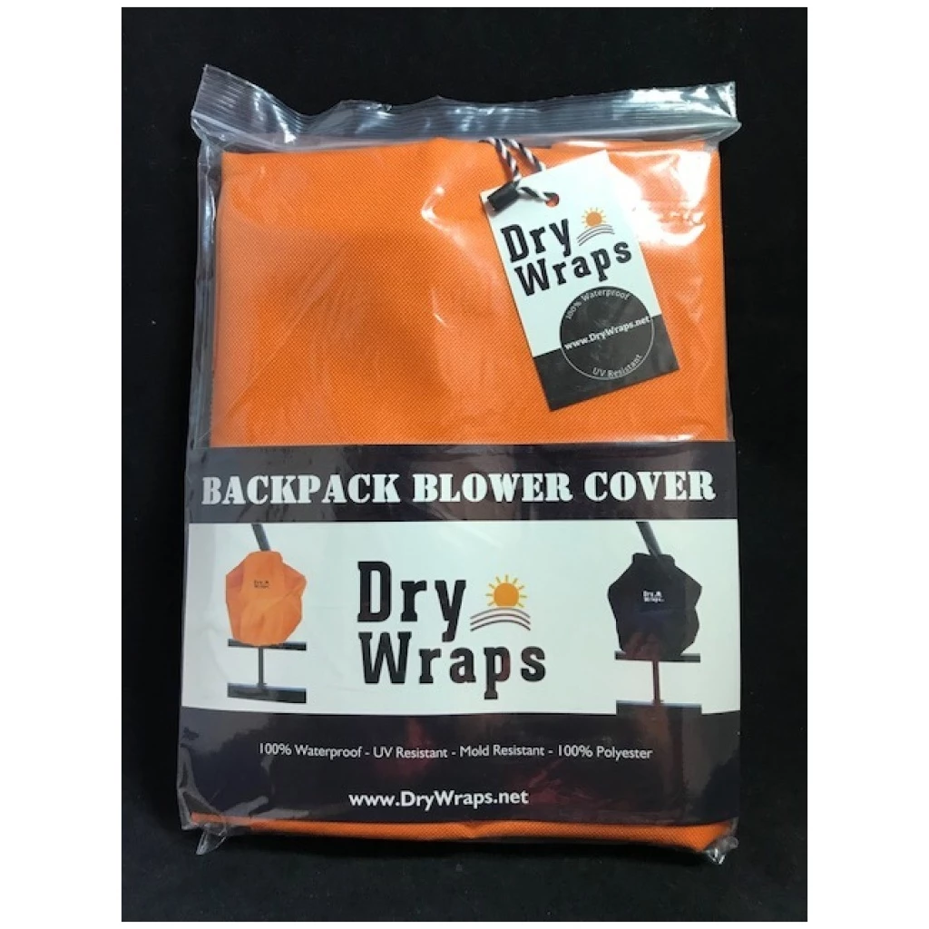 Dry Wraps Backpack Blower Cover S.E. Logo 2 Dry Wraps Backpack Blower Cover S.E. Logo